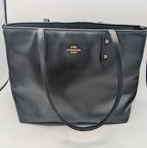 Coach Black Tote Bag